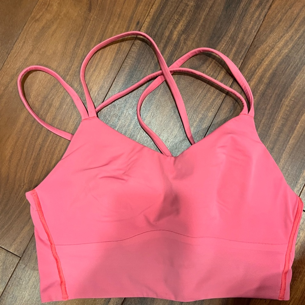 Lululemon Athletica Coral Strappy Bra